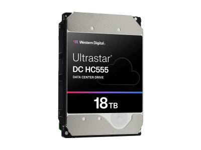 Western Digital : 3.5IN 26.1 18TB 512 7200RPM SAT ULTRA 512E SE NP3 DC HC555