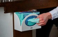 TORK Distributeur de chiffons PERFORMANCE, plastique, blanc