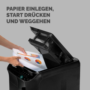 Fellowes Aktenvernichter AutoMax 450C, Partikel 4 x 38 mm