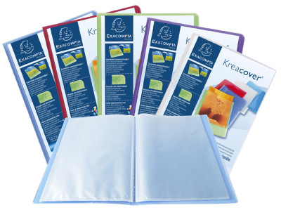 EXACOMPTA Protège-documents Kreacover, A4, PP, blanc