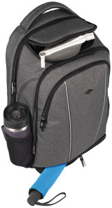WEDO Sac à dos pour ordinateur portable Denim, bleu