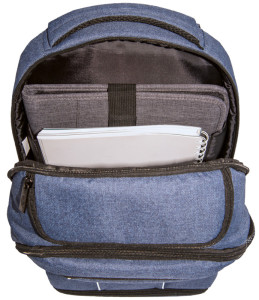 WEDO Sac à dos pour ordinateur portable Denim, bleu