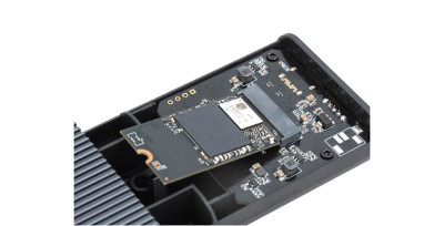 DIGITUS Boîtier USB pour disques SSD, externe, NVMe, 40 Gbps