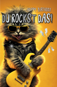 CACTUS Geburtstagskarte - Humor 