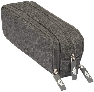 WEDO Trousse Denim, polyester, bleu