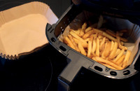 PAPSTAR Papier sulfurisé prédécoupé, 220x140x45 mm, marron