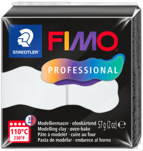 FIMO PROFESSIONAL Pâte à modeler, 57 g, vieux rose