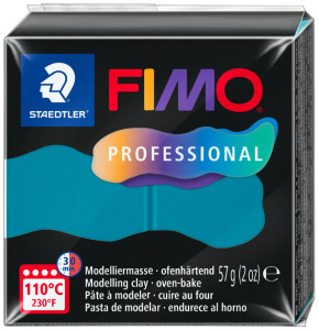 FIMO PROFESSIONAL Pâte à modeler, 57 g, vieux rose