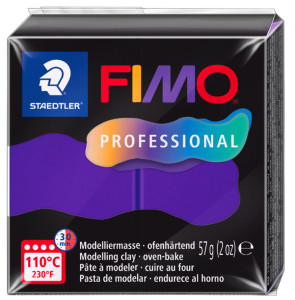 FIMO PROFESSIONAL Pâte à modeler, 57 g, vieux rose