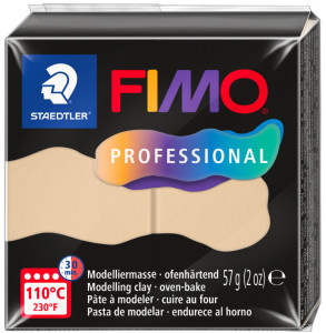 FIMO PROFESSIONAL Pâte à modeler, 57 g, vieux rose