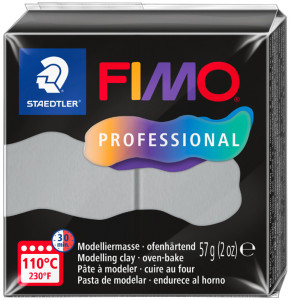 FIMO PROFESSIONAL Pâte à modeler, 57 g, vieux rose