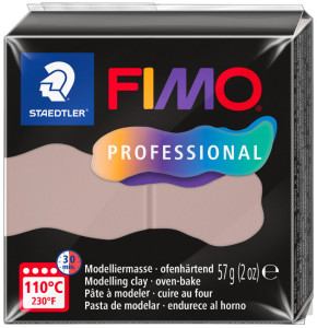 FIMO PROFESSIONAL Pâte à modeler, 57 g, vieux rose
