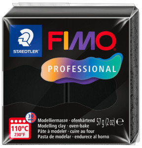FIMO PROFESSIONAL Pâte à modeler, 57 g, vieux rose