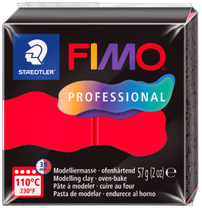 FIMO PROFESSIONAL Pâte à modeler, 57 g, vieux rose