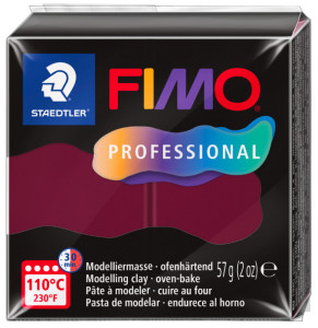FIMO PROFESSIONAL Pâte à modeler, 57 g, vieux rose