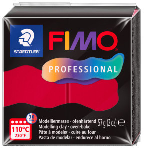 FIMO PROFESSIONAL Pâte à modeler, 57 g, vieux rose