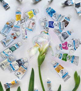 ROYAL TALENS Van Gogh Holzkasten-Set Aquarell, 24er Set