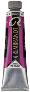 Peinture à l'huile ROYAL TALENS REMBRANDT, 40 ml, Noir ivoire