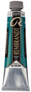 Peinture à l'huile ROYAL TALENS REMBRANDT, 40 ml, Noir ivoire