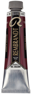 Peinture à l'huile ROYAL TALENS REMBRANDT, 40 ml, Noir ivoire