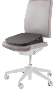 Fellowes Coussin d'assise en coin Breyta, noir