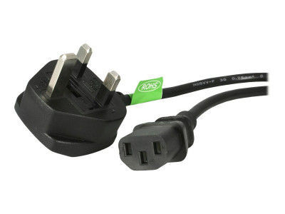 Startech : 3M IEC 320 en 60320 C13 TO BS-1363 PLUG MAINS cable LEAD