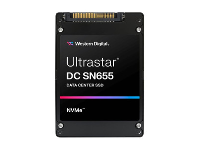 Western Digital : ULTRASTAR DC SN655 U.3 3.84TB PCIE TLC RI-1DW/D DUAL PO