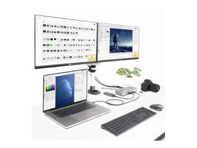 Startech : THUNDERBOLT 4 DOCKING STATION - 2X HDMI 2X DISPLAYPORT - 98W PD