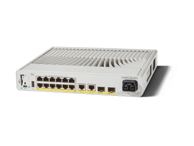 Cisco : CATALYST 9000 COMPACT SWITCH 12 PORT POE+ 240WHVDCADV