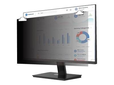 V7 : 24.0 PRIVACY FILTER 16:10 MAGNETIC ATTACH pour MONITOR