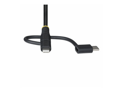 Startech : RUGGED USB MULTI CHARGING cable USB TO LIGHTNING/MICRO-USB/TYPE-