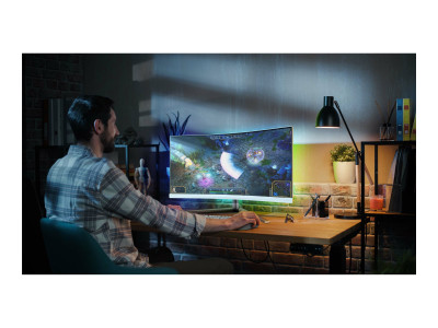 Philips : 34M2C5501A/00 34IN CV VA WQHD 180HZ/350CD/2HDMI/DP/4USB/HAS