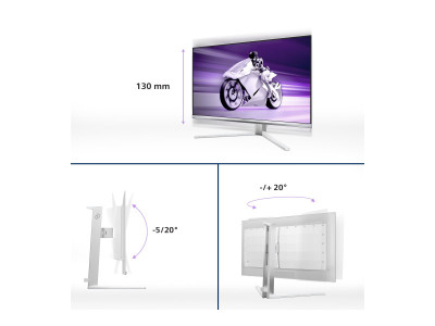 Philips : 27M2N8500/00 26.5IN OLED QHD 360HZ/1000CD/2HDMI/2USB/HAS