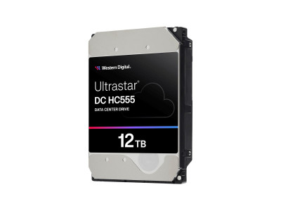 Western Digital : 3.5IN 26.1 12TB 512 7200RPM SAS ULTRA 512E SE P3 DC HC555