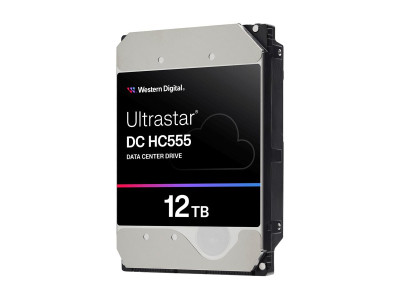 Western Digital : 3.5IN 26.1 12TB 512 7200RPM SAS ULTRA 512E SE P3 DC HC555