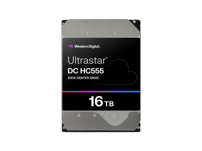 Western Digital : 3.5IN 26.1 16TB 512 7200RPM SAT ULTRA 512E SE NP3 DC HC555