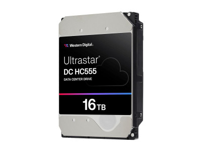 Western Digital : 3.5IN 26.1 16TB 512 7200RPM SAT ULTRA 512E SE NP3 DC HC555