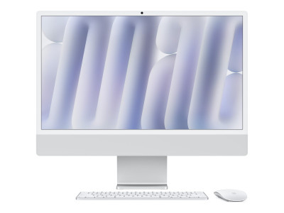 Apple : MD3H4FN IMAC M4 24IN SILVER 10CCPU 10CGPU 16GB 256GB (m4)