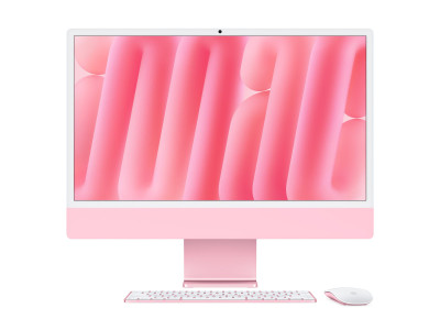 Apple : MD2U4FN IMAC M4 24IN PINK 10CCPU 10CGPU 24GB 512GB (m4)