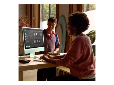 Apple : MWV03FN IMAC M4 24IN GREEN 10CCPU 10CGPU 16GB 512GB (m4)