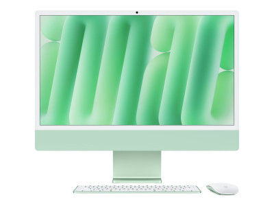 Apple : MWV03FN IMAC M4 24IN GREEN 10CCPU 10CGPU 16GB 512GB (m4)