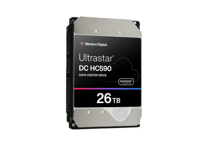 Western Digital : 3.5IN 26.1 26TB 512 7200RPM SAS ULTRA 512E SE P3 DC HC590