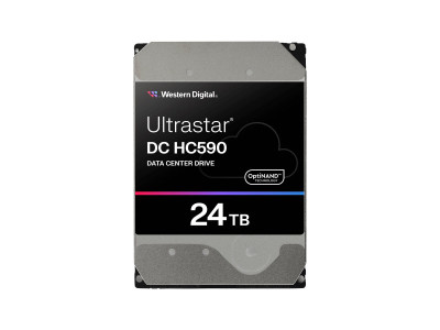 Western Digital : 3.5IN 26.1 24TB 512 7200RPM SAS ULTRA 512E SE P3 DC HC590