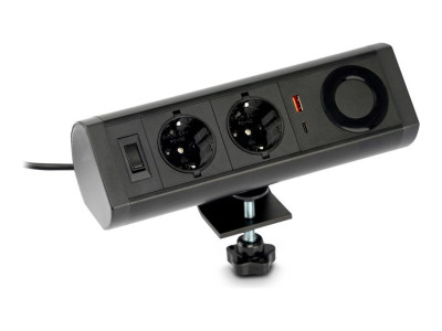 Urban Factory : THE POWEE DESK POWER STRIP avec A POWER OF 2200W WILL ALLOW YOU