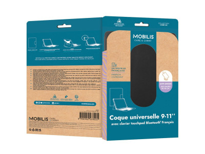 Mobilis : CASE C2 UNIVERSAL pour TABLET 9-11IN avec FRENCH BLUETOOTH KEY