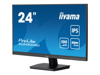 Iiyama : XU2493HSU-B7 23.8IN IPS FHD 300CD/HDMI/DP/2USB