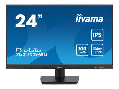 Iiyama : XU2493HSU-B7 23.8IN IPS FHD 300CD/HDMI/DP/2USB