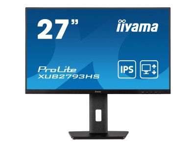 Iiyama : XUB2793HS-B7 27IN IPS FHD 300CD/DP/HDMI/HAS