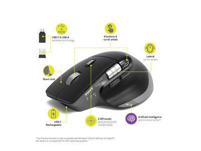 Port Design : MOUSE RECHARGEABLE BLUETOOTH COMBO ULTIMATE
