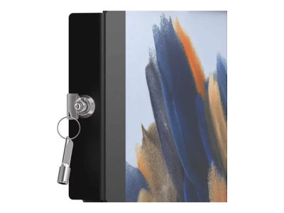 compulocks : GALAXY TAB A8 FLOOR STAND SPACE ENCLOSURE BRANDME BLACK